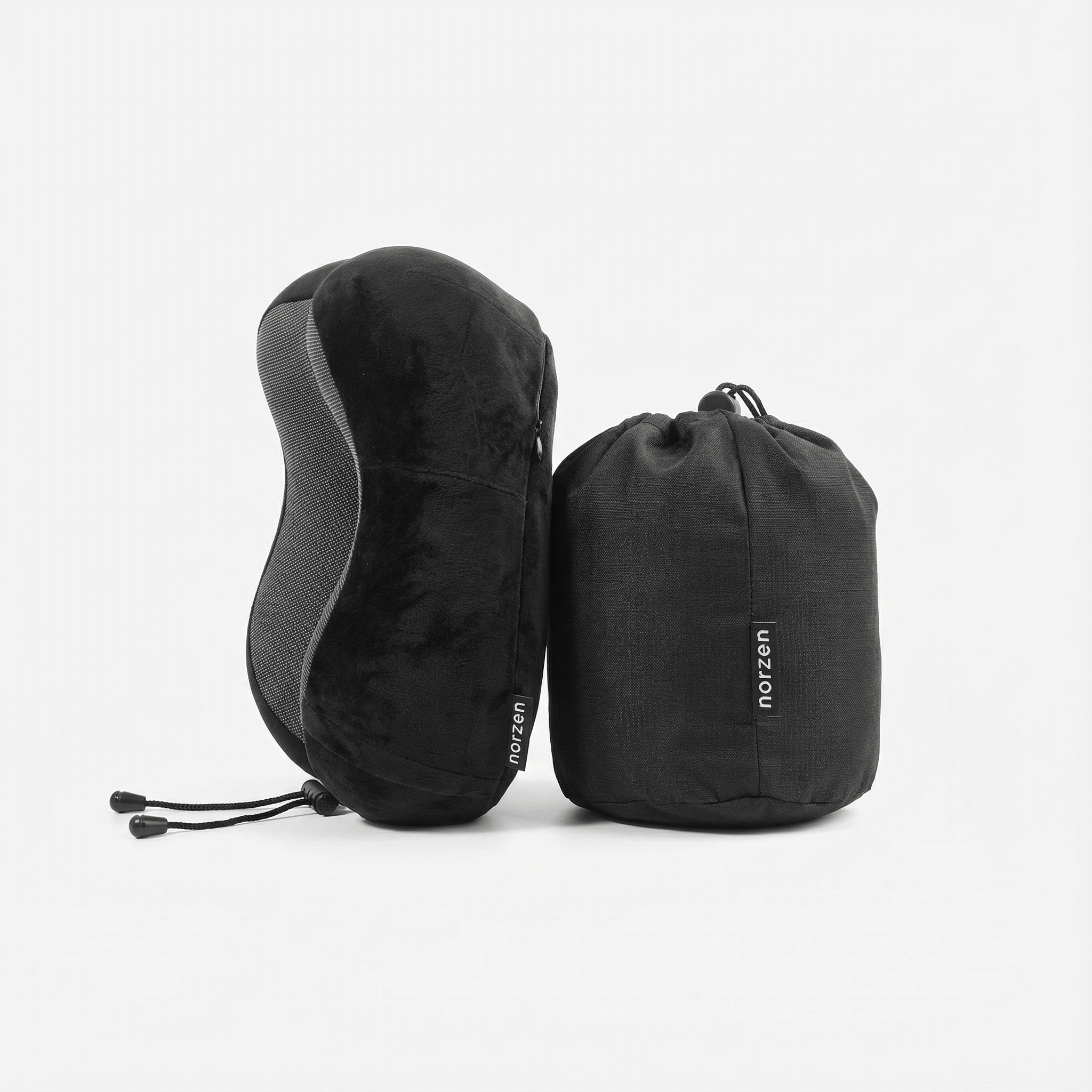 Norzen reisepute sammen med oppbevaringspose for enkel transport og praktisk oppbevaring